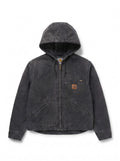 Carhartt Active Jacket / Hooded  Jacket Washed Black